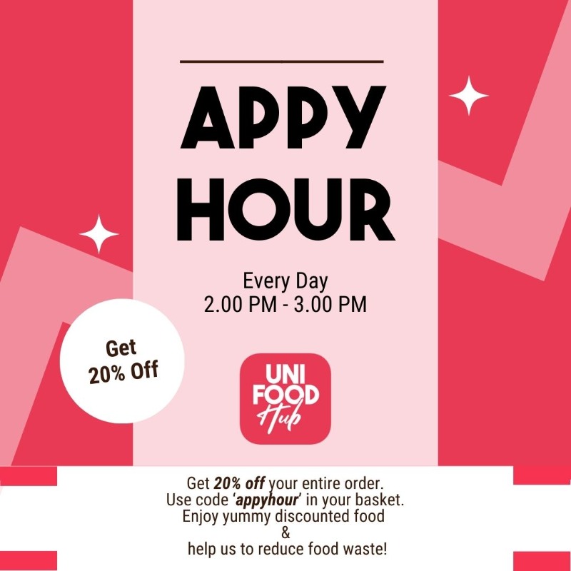 Check out May's offers at DMU food outlets! Staff and students can enjoy several app promotions this month, including: ➡️ 10th coffee free with the digital loyalty card ➡️ 20% off every order using the code 'AppyHour' between 2-3pm Visit @dmu_unifood for more information.