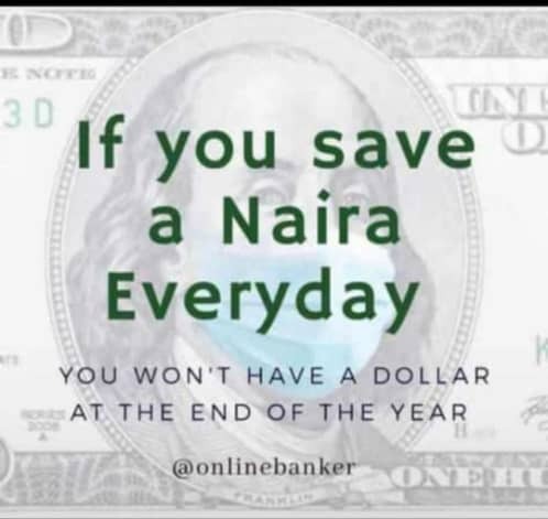 Wake-up Nigeria People's
₦5 on every ₦1,000
₦50 on every ₦10,000
₦500 on every ₦100,000
₦5,000 on every ₦1,000,000
₦50,000 on every ₦10,000,000
₦500,000 on every ₦100,000,000

This will commence in 2 weeks time
#Wecantcontinuelikethis
#RevolutionNow #Takeitback
#AAC