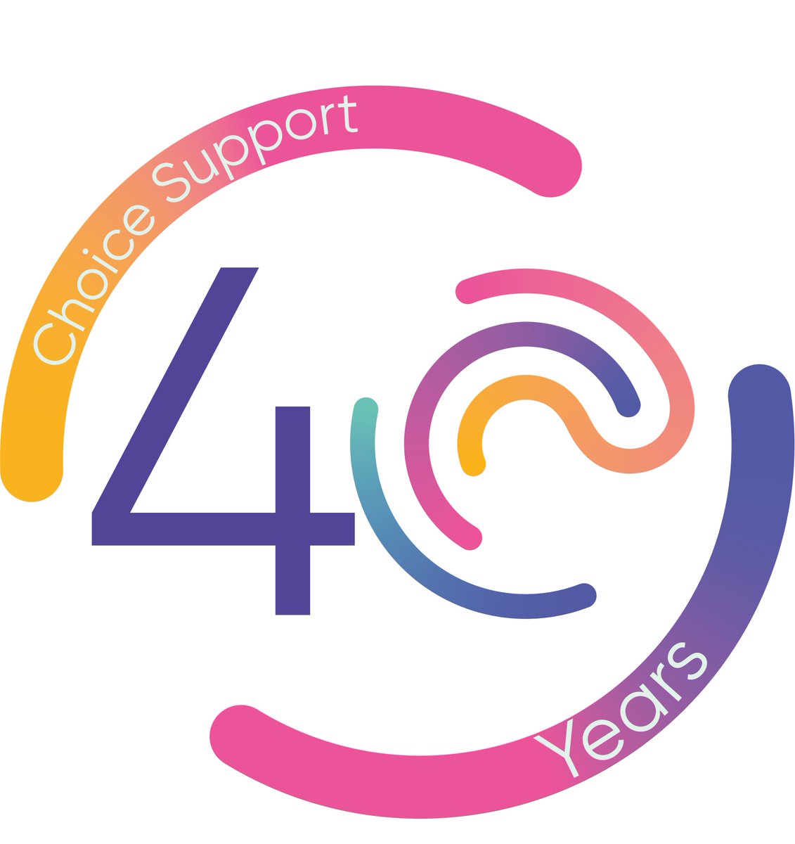 Choice Support is turning 40! 
We have many exciting things lined up to celebrate the 40 years we’ve been providing support to countless people across the UK. We’re starting things off with a shiny new logo.
#LearningDisabilities #Autism #MentalHealth #SupportWork #SocialCare