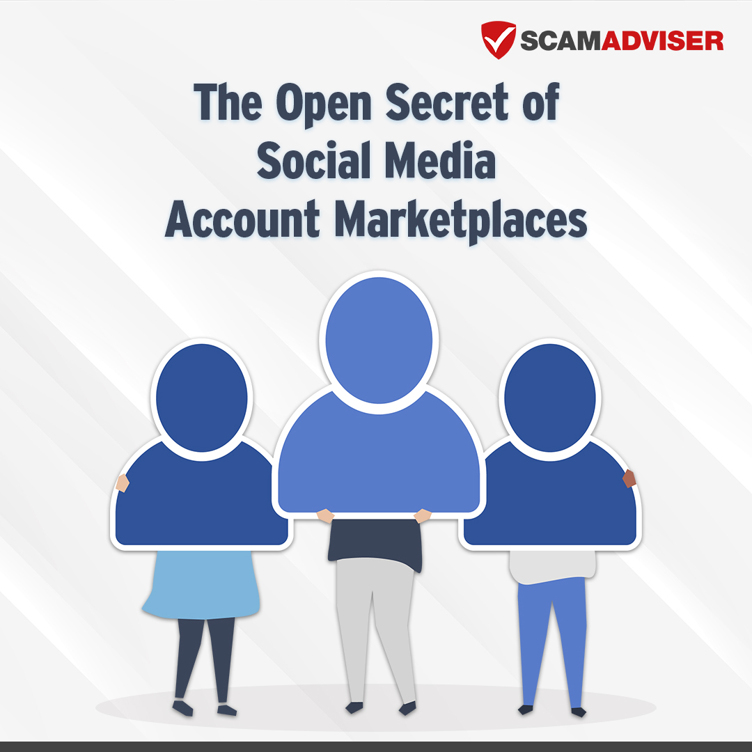 There are secret marketplaces hidden in plain view that are engaged in the buying and selling of social media accounts. Why do they exist? Learn here: scamadviser.com/articles/buyin… #scam #fraud #socialmedia #phishing #hacking #facebook #instagram #linkedin #twitter