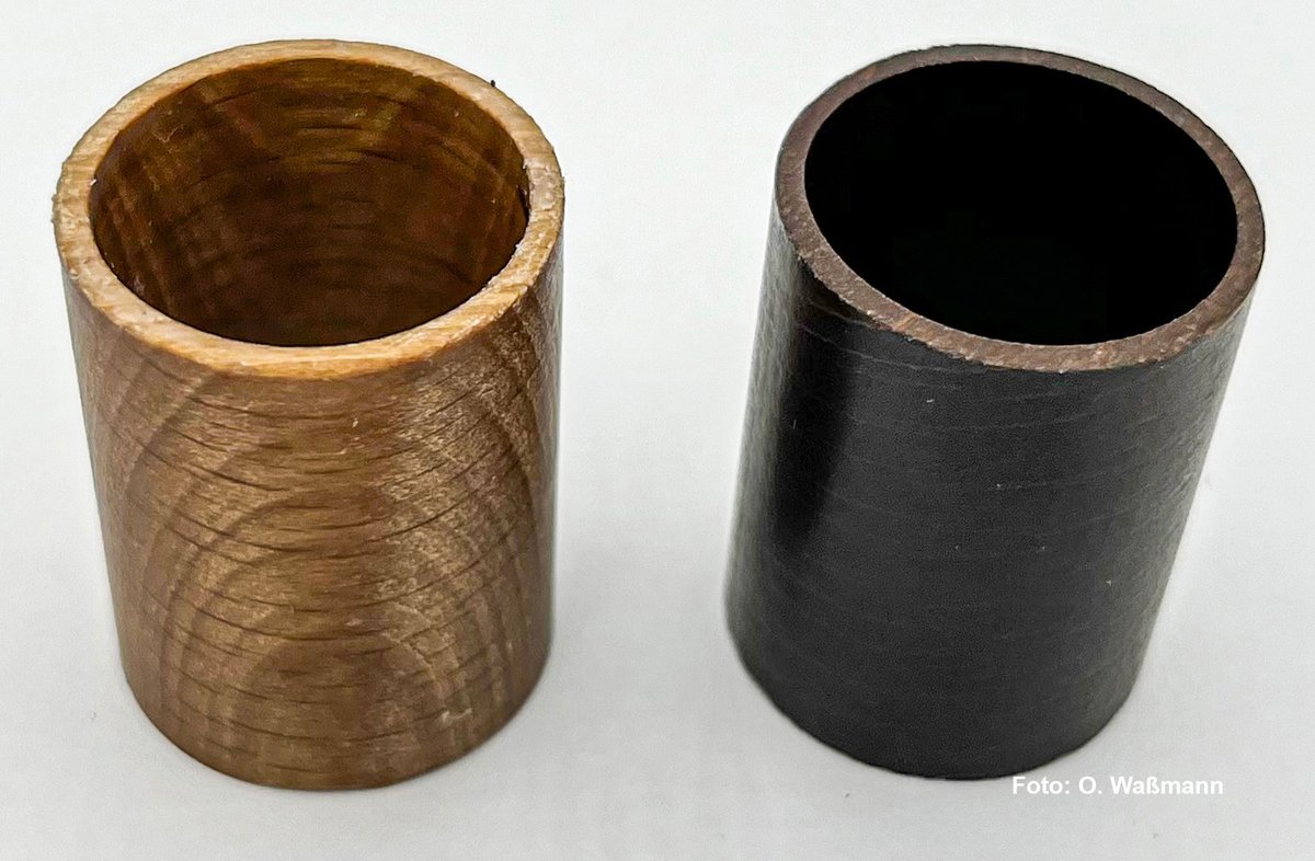 #Holz in die Industrie: Hochschule Braunschweig/Wolfenbüttel entwickelt mechanische Komponenten f. tribologische Anwendungen aus  #Vollholz. Gute mechanische Kennwerte, 100% biol. abbaubar. #Tribologie
fnr.de/presse/pressem…