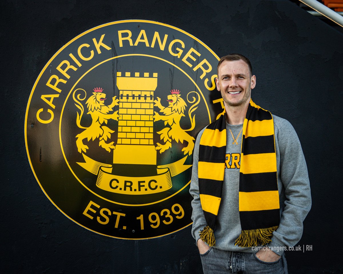 ✍️ Carrick Rangers is delighted to announce the signing of midfielder Seanan Clucas on a three-year deal. 👉 bit.ly/SeananClucas