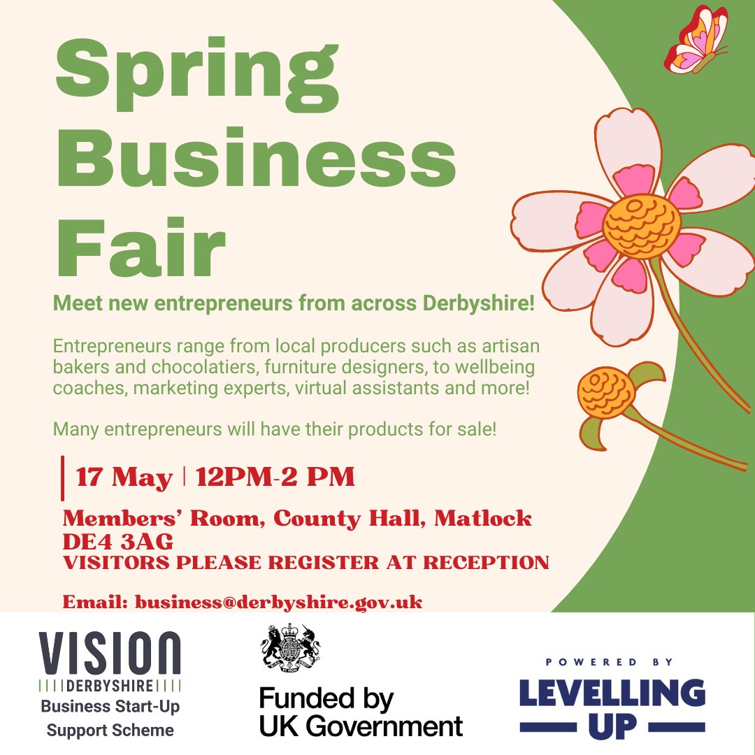 A Spring Business Fair is taking place soon  🔽