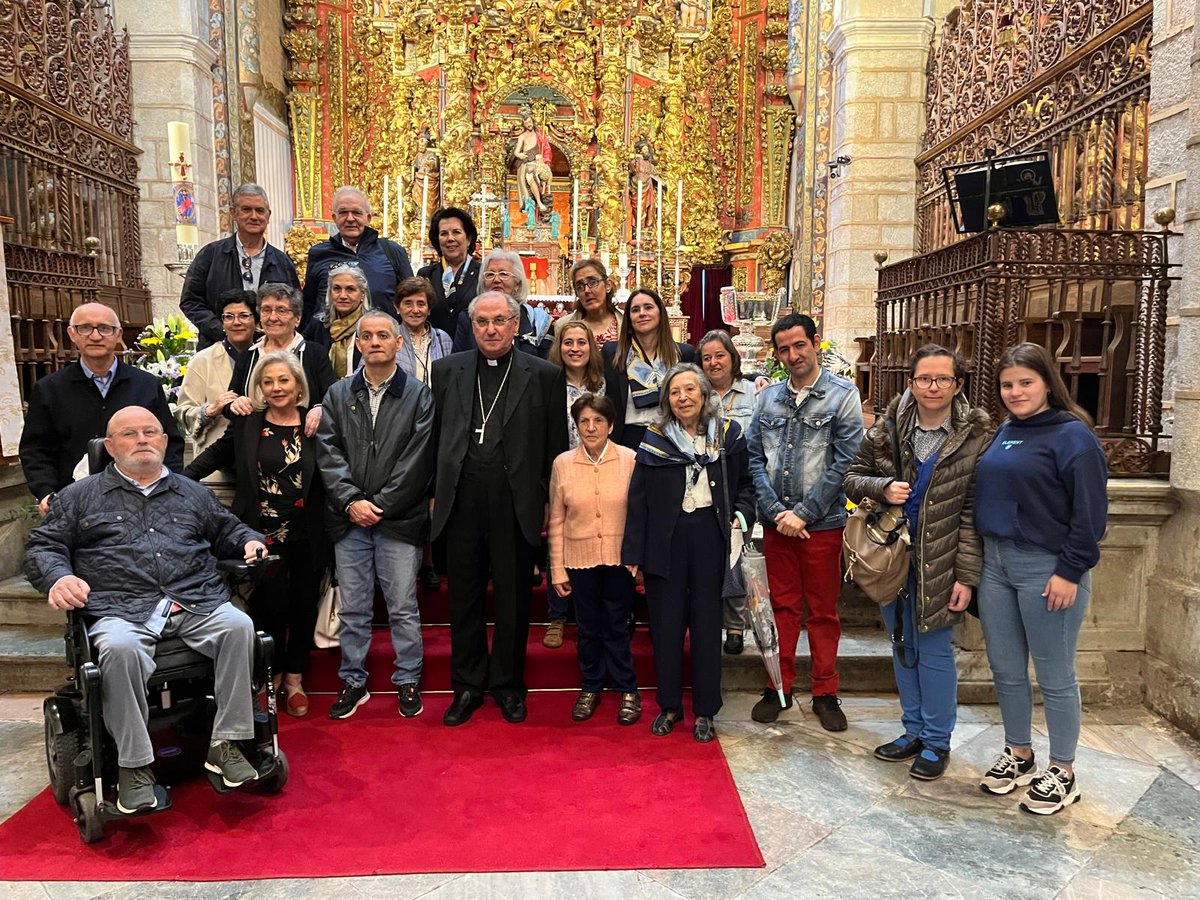 El domingo se celebró la #PascuaDelEnfermo con una Eucaristía presidida por D. Celso Morga, en la Catedral de #Badajoz 📌Asistieron miembros de la #HospitalidadDeLourdes del Centro Nuestra Señora de la Luz y voluntarios del Hospital Perpetuo Socorro 📱 cutt.ly/YewP2oMY