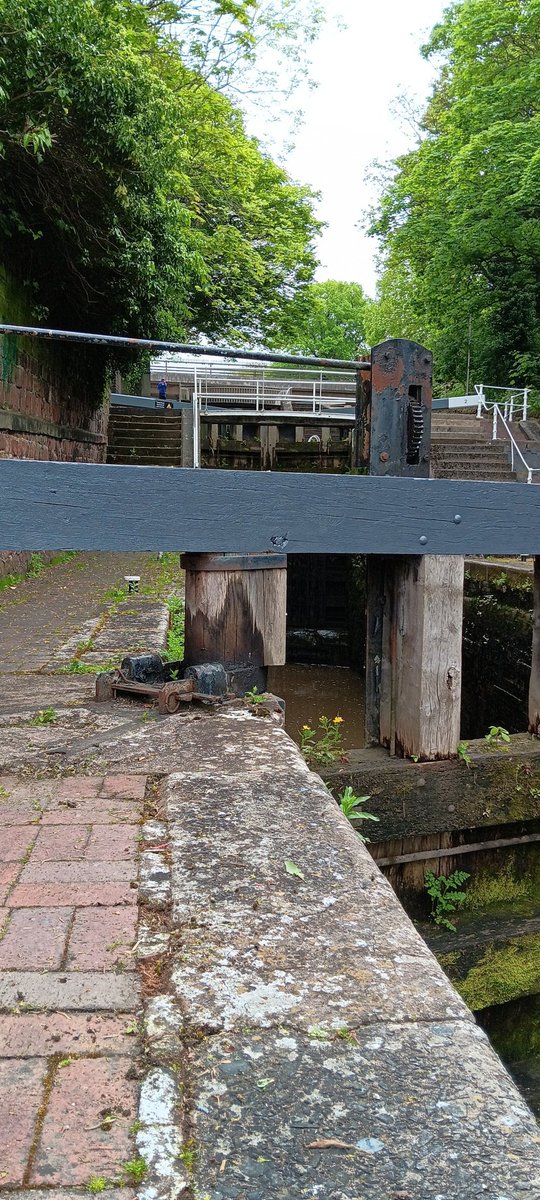 There are lock keepers on duty today at

#NorthgateLocks
#Chester
#ShropshireUnionCanal
@CRTBoating
@CRTNorthWest
@CRTvolunteer
#volunteerbywater
#KeepCanalsalive