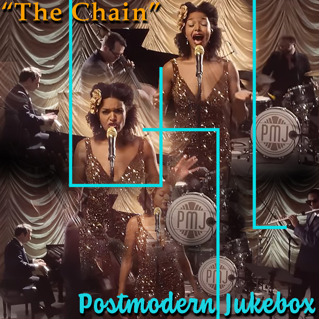 Posrmodern Jukebox (ft.Tawanda) 'The Chain'(Fleetwood Mac Cover)
#postmodernjukebox #jazz #ragtime #swing #scottbradlee
#tawanda #fleetwoodmac 
instagram.com/p/C6qQRKZpKMb/ 

instagram.com/p/C6qQRKZpKMb/