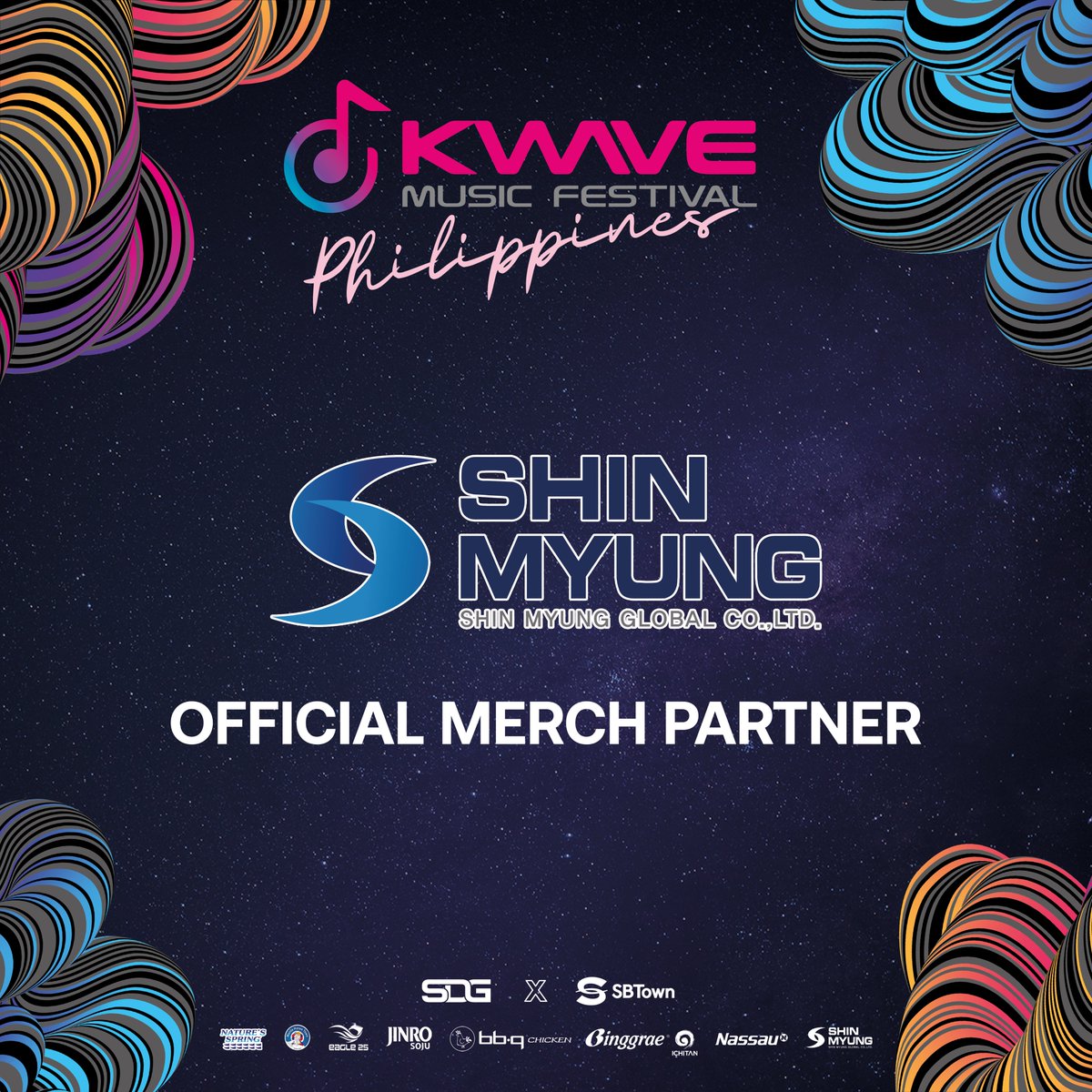 Prepare for another source of excitement! 🤩

With Shin Myung Global as KWAVE’s official merch partner, we got premium KWAVE merchandise for you this May 11! Keep an eye out, KWAVERS! 😉

#THEBOYZ #fromis_9 #PLUUS #YGIG #YARA #KAIA #KWAVEPH #AbsolutelyLibre #KWAVEMusicFestival