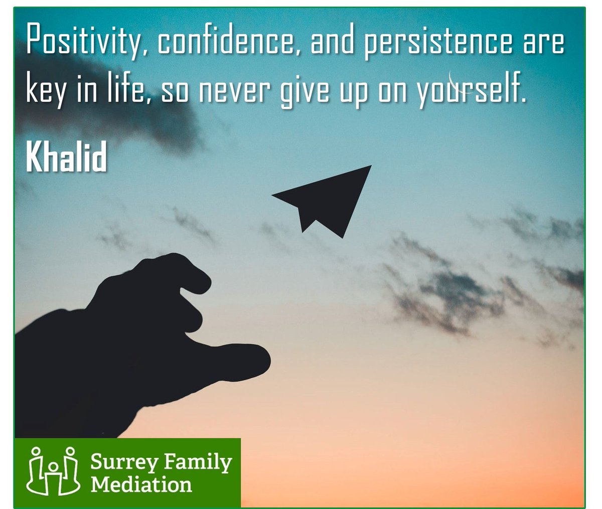 A little positivity goes a long way #TuesdayThoughts

For more of our #thoughts, check out our blog: buff.ly/3H77RX9 

#quote #wordstoliveby #InspirationalQuotes #blog #positivity #positive #mediation #mediator #family #familymediation #professional #accredited #booknow