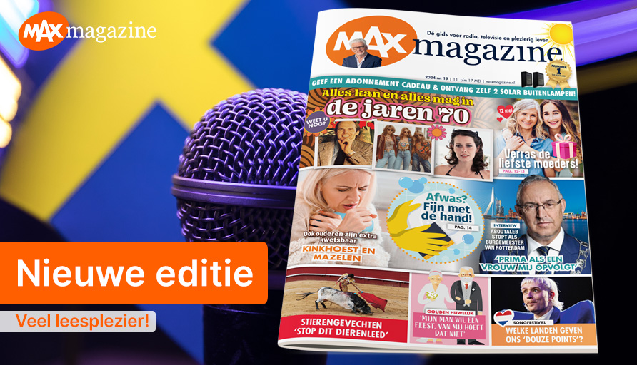 Nieuwe week, nieuw magazine! Je leest o.a.: 🕰️ Philip Freriks en Jaap van Deurzen blikken terug op de jaren 70. 🐮 Stierengevechten? 'Stop dit dierenleed!' 🎤 En welke landen geven Joost Klein 'douze points'?