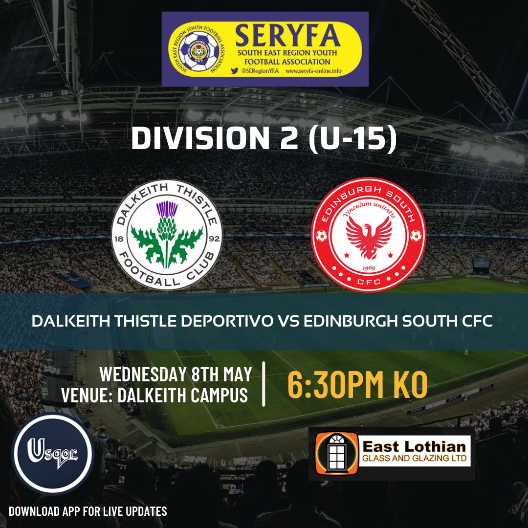 Still 7 league games to go, next up we visit Dalkeith Thistle Deportivo on Wednesday 
#MonTheSouth #LetThemPlay @ELGLASS1