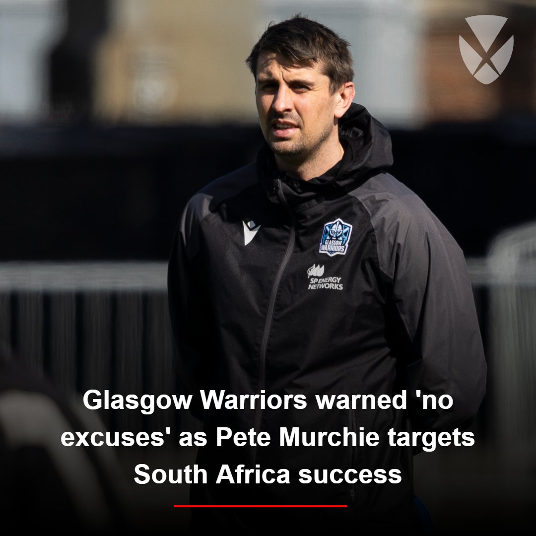 🗣️'We just have to concentrate on the game and empty the tank' Pete Murchie insists Glasgow Warriors players can have no excuses if things don't go their way in South Africa ✈️ Read More 👉shorturl.at/yOP08