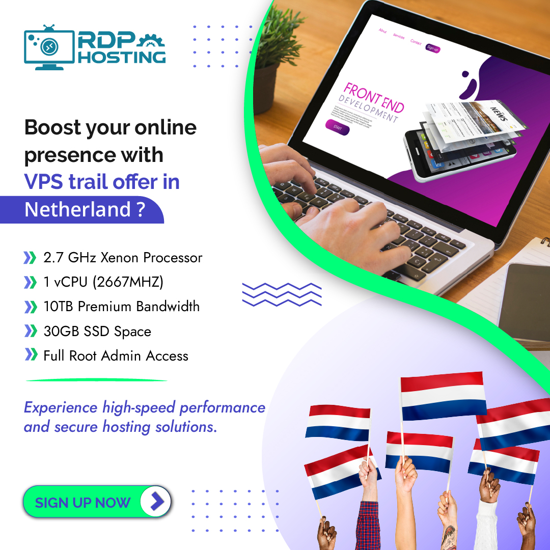 Boost your online presence with our VPS trial offer in Netherlands! Experience high-speed performance and secure hosting solutions.
Grab the deal- rdphostings.com/vps-trial 
#VPSHosting #KamateraVPS