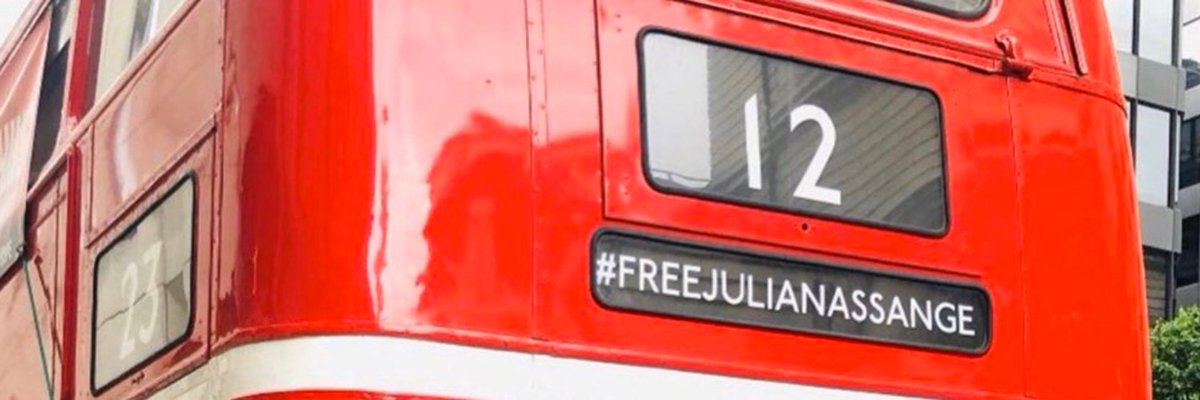 .@DanielFooksArt, as promised, we have the next date for the #FreeAssangeBus. It's the obvious date = 20th of May 2024 outside the Royal Courts of Justice, London, where @wikileaks founder #JulianAssange continues to fight for his life against a revengeful U.S. extradition