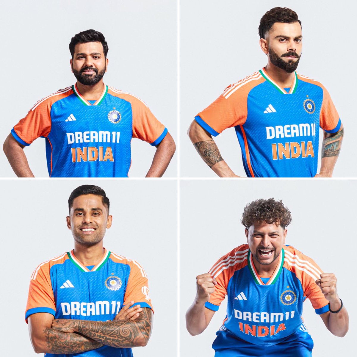 Team India's kit for 2024 T20 World Cup 🇮🇳 📷: adidas #TeamIndia #T20Cricket #T20WorldCup2024 #T20WC2024 #T20WorldCup