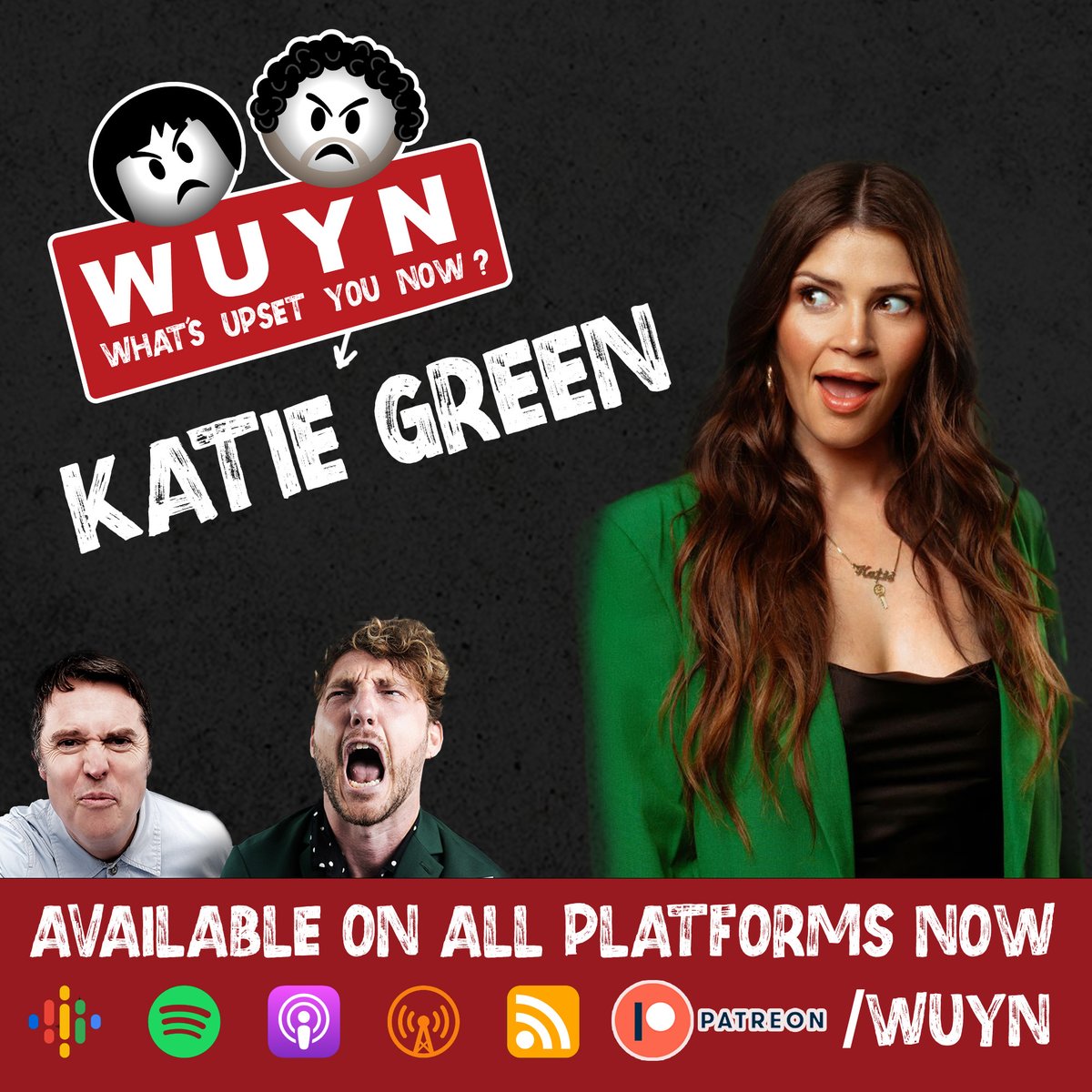 On this weeks episode, Seann Walsh and Paul Mccaffrey team up with comedy queen Katie Green! Get ready to belly laugh as they grumble about the misery of being British,  customer service disasters, and roast Instagram's wild world! 📱 #BritishMiseryComedyClub