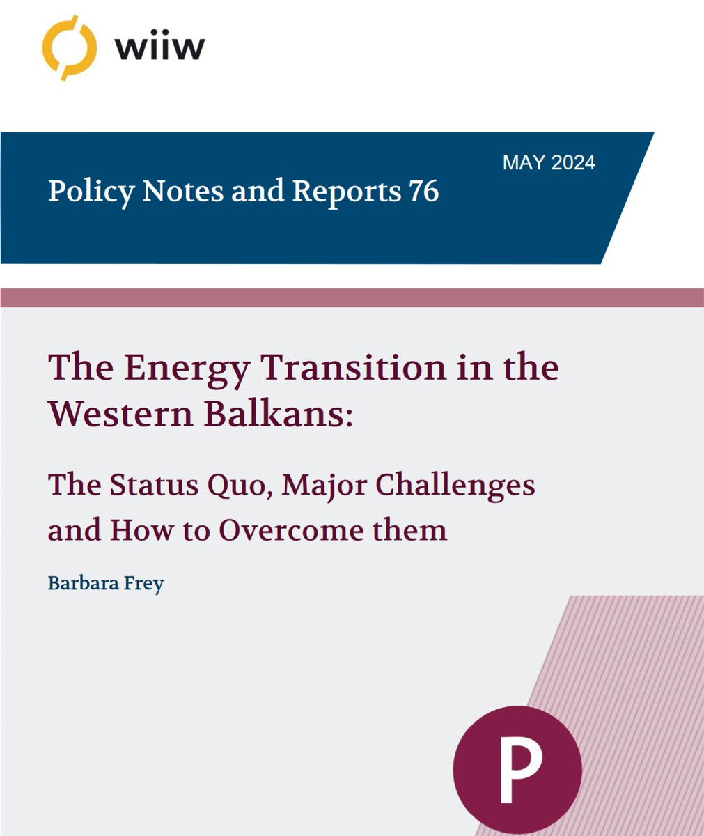 Hot off the press: How can a green-energy system in the Western Balkans be established that supplies electricity at affordable prices? 🇦🇹, with its experience in renewables and strong political relations with the region, could play a crucial role. Downl.➡️shorturl.at/ctFQX