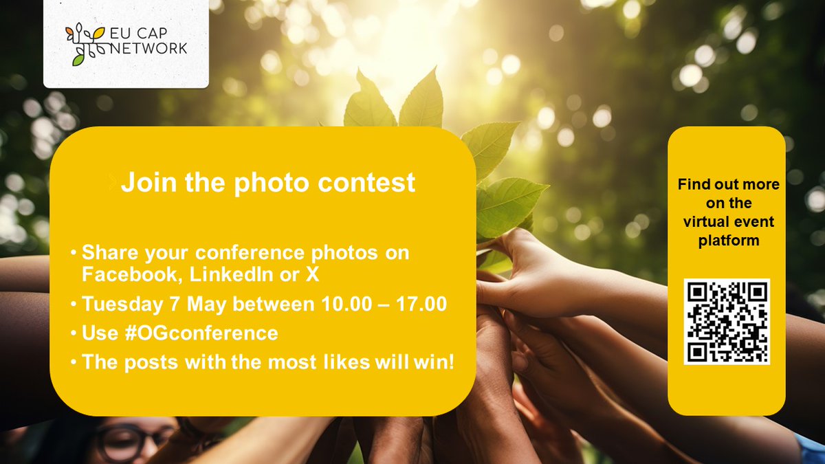 Are you taking part in the #OperationalGroups conference?
Share your event photo with hashtag #OGconference on X, LinkedIn or Facebook to enter our photo contest! The posts with the most likes will win!

⏲️7 May 10-17h
📸More details on the event platform: bit.ly/4a85XlG