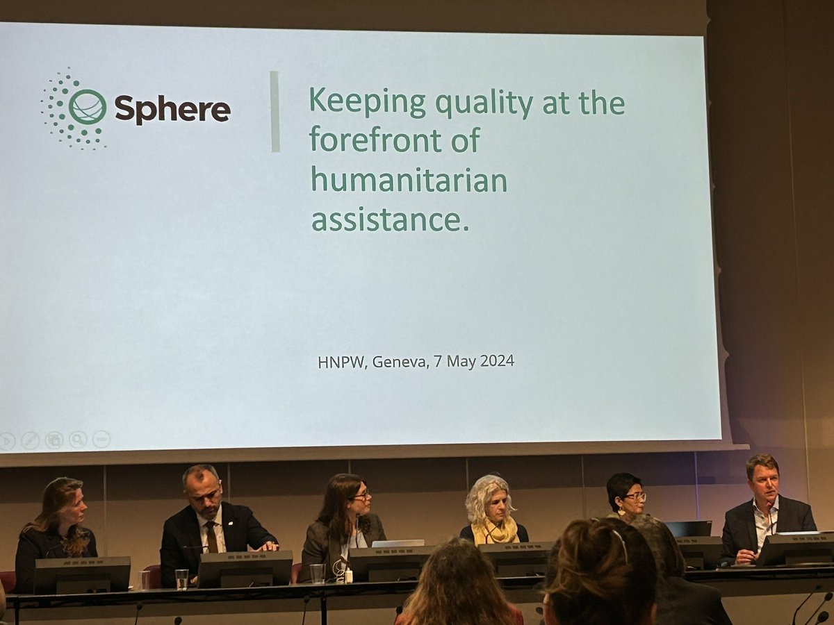 Without dignity there is no quality in humanitarian response. It will become worse before it gets better so we need our collective action to push for dignity. William Anderson (Sphere) at the 2023 @LEP_HNPW @SpherePro @CHS_Alliance @lutheranworld