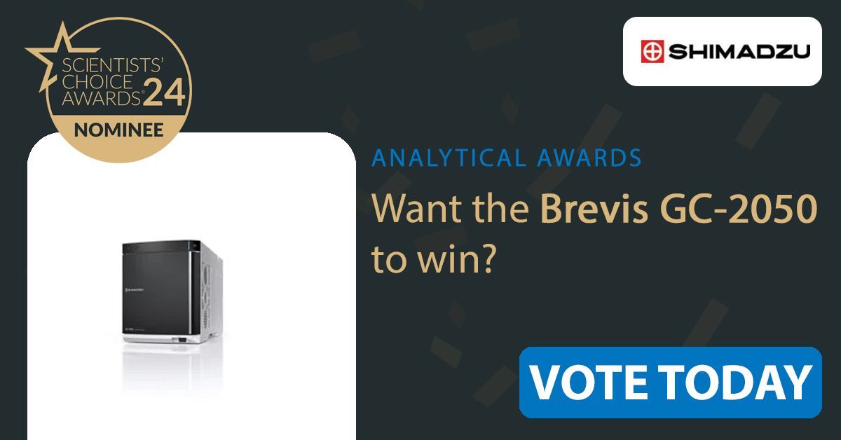 📣Exciting news! #Shimadzu's latest Brevis #GC-2050 has been nominated by #SelectScience® for the 2024 Scientists' Choice Award! 
➡️#VoteNow for the Best New Analytical Lab Product of 2023: surveymonkey.com/r/HSTWQCR until 20.05.24 !

#GasChromatography #ExcellenceinScience