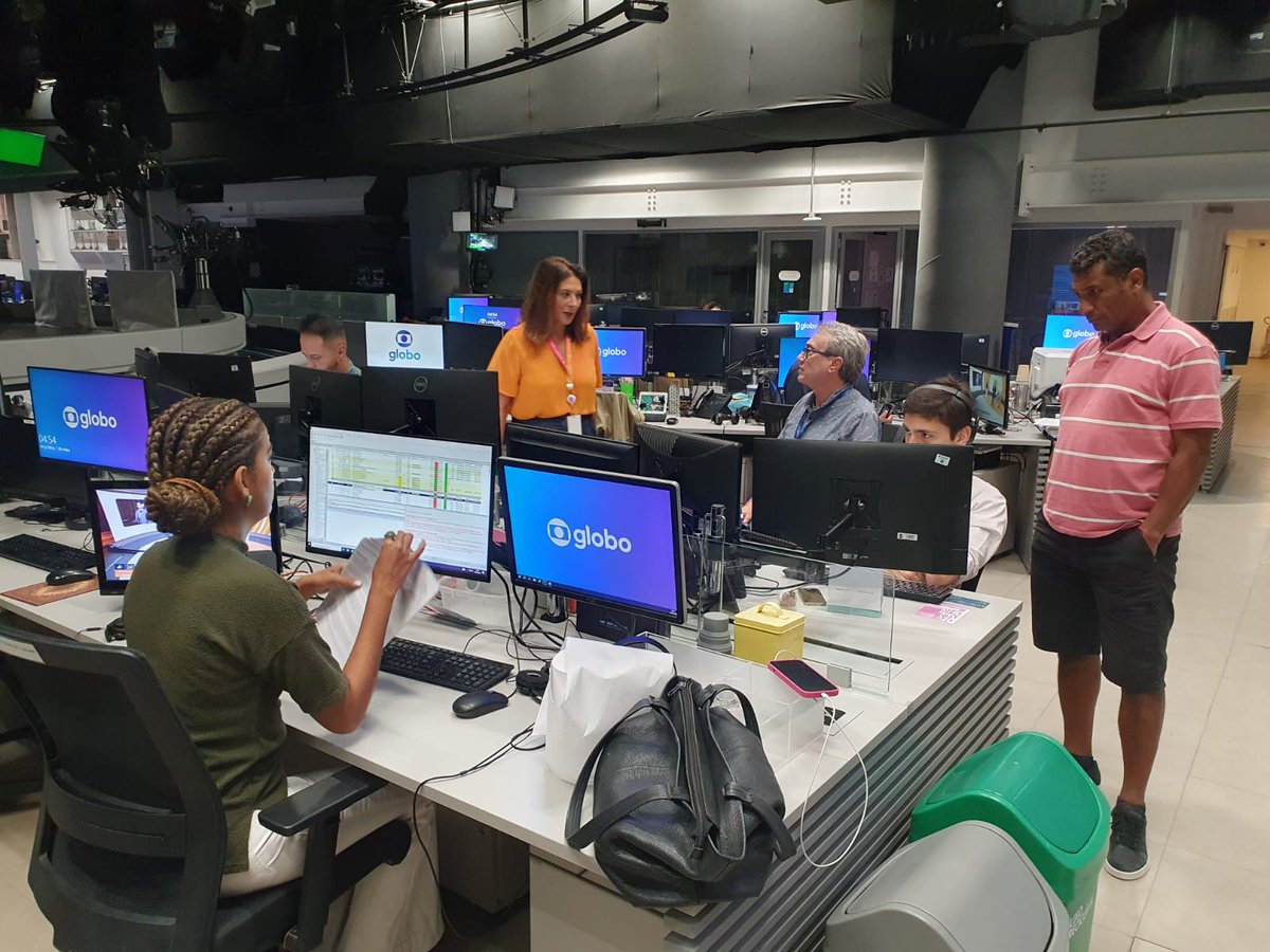 É assim que nasce o nosso queridinho das manhãs, Bom Dia Rio 🤗 #g1 #bdrj