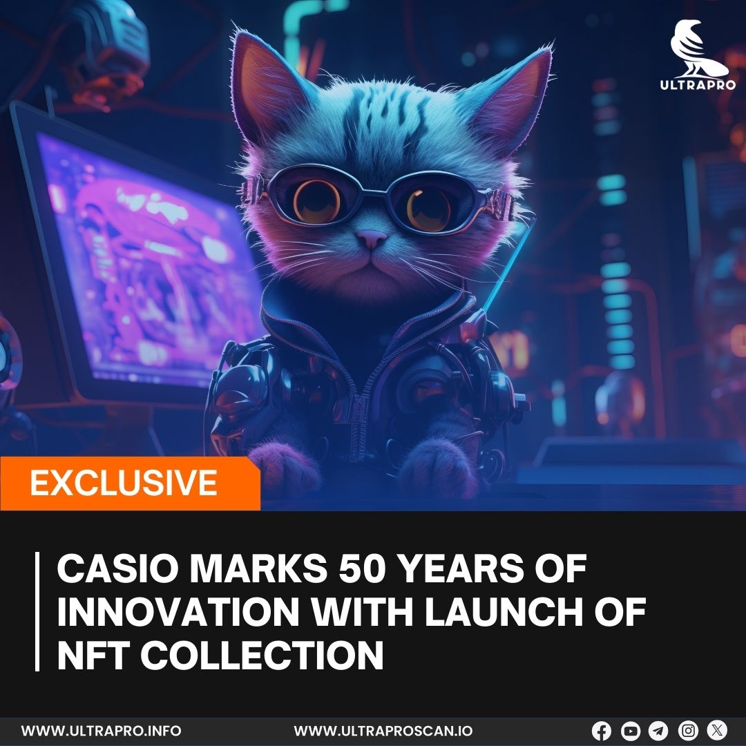 🎉 Celebrate 50 years of Casio's
innovation with our exclusive #NFT collection! Dive into
a digital journey honoring our legacy and future.

🖥 For More Details :
ultrapro.info
ultraproscan.io

#Blockchain #Cryptocurrency #Technology #Nft #MetGala…