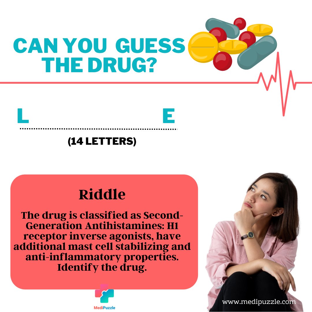 Can You Guess The Drug ???            

#MedTwitter #MedEd #Doctor #NurseTwitter #Medical #medicine #Match2024 #game