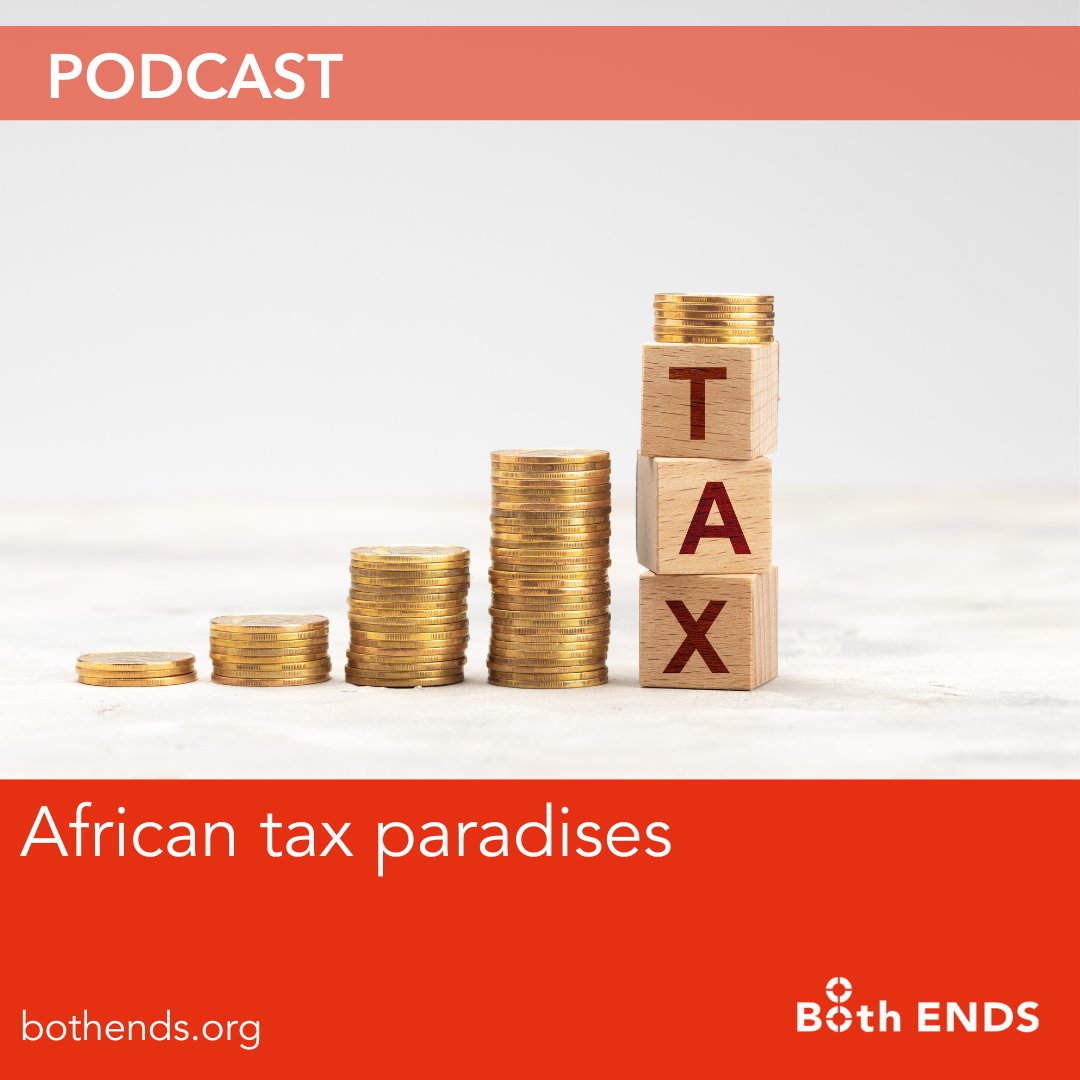 Every year African countries miss billions in taxes from multinationals, facilitated by coutries such as the Netherlands. Researcher Jasper van Teeffelen from fellow organisation @SOMO tells in this podcast about the foggy world of tax evasion: open.spotify.com/episode/4x3nTL…