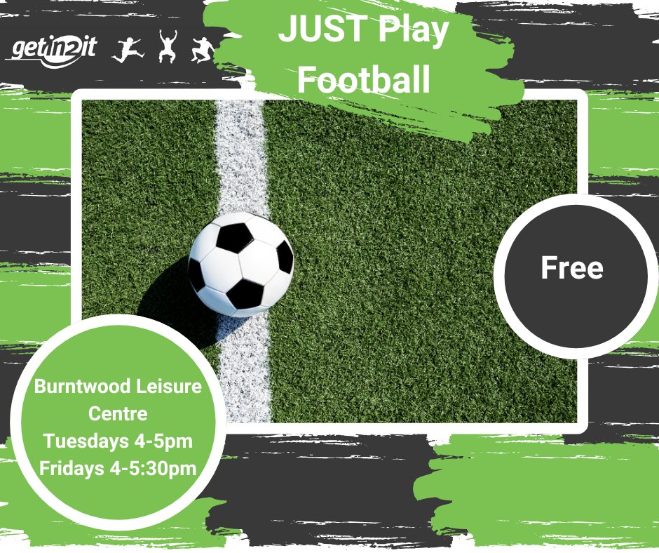 Getin2itLDC's tweet image. Get ready to score some goals at our Just Play Football Session today