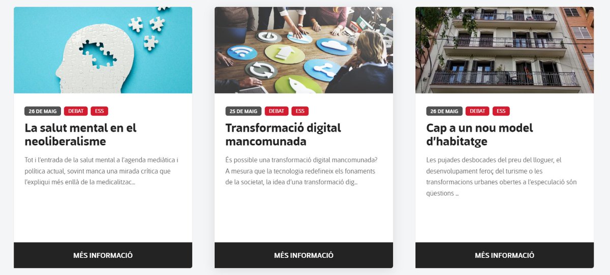📣El 25 i 26 de maig tornarem a ser a la @LiteralBCN, amb les següents ConversESS: 👉Transformació digital mancomunada 👉La salut mental en el neoliberalisme 👉Cap a un nou model d’habitatge 📍Espai Bota @FabraiCoats Us hi esperem! Més informació: literalbcn.com/programacio/?_…