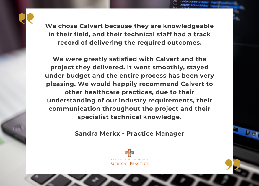 calverttech's tweet photo. Kapunda Medical Practice operates over 4 different sites, and their IT infrastructure is integral. When their servers were showing signs of needing replacement, Calvert came on board to help ensure a smooth transition:  

https://t.co/9FWE3srTiR #CalvertTech https://t.co/kwtXqetaHq