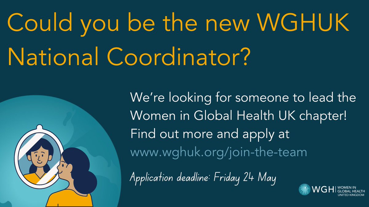 Opportunity alert 🚨 We're looking for a new volunteer National Coordinator for WGHUK - if you're a committed gender advocate and interested in being part of the movement we want to hear from you! 🙋🏽‍♀️Find out more here: wghuk.org/join-the-team