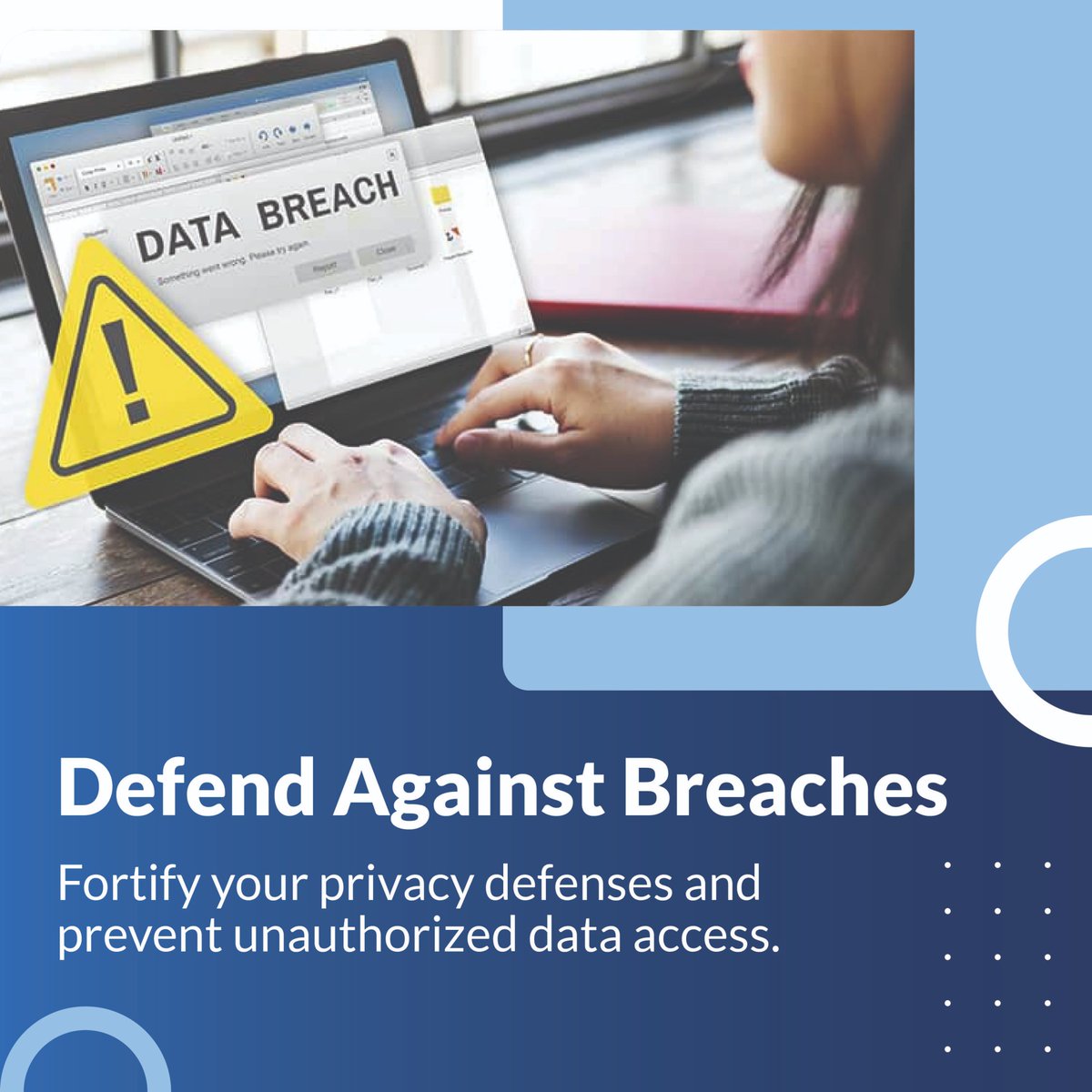 VareliTecnac's tweet image. Privacy matters! Ensure the security of your personal and business data with our comprehensive #dataprivacysolutions. Protect your privacy and maintain trust with our data privacy solutions.
#DataProtection #DataSecurity #ProtectYourData #DataEthics #DataManagement