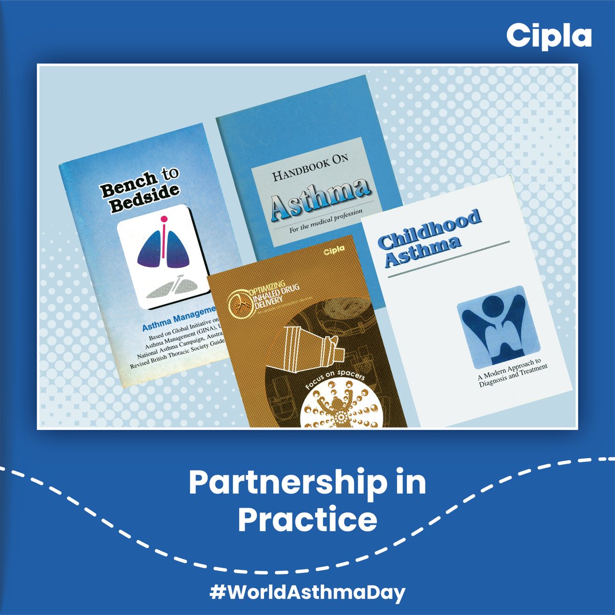 Recognizing the importance of #AsthmaAwareness Cipla played a pioneering role in disseminating information to enhance quality of care for patients.
 
With the purpose of #CaringforLife Cipla developed an unmatched range of respiratory drugs & devices to help millions #breathefree