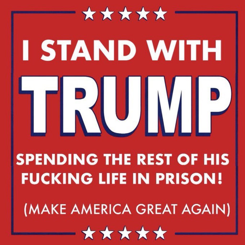 Who else wants Trump to spend the rest of his life in prison? 🤔
