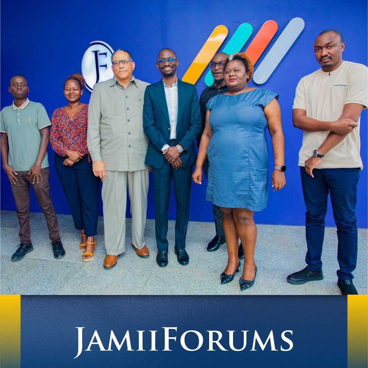 Proud to meet with Maxence Melo and the entire team at Jamii Forums. Democracy rests in good hands when civil society including Jamii Forums empowers citizens to use their voice and share opinions to solve community challenges. #Tukopamoja