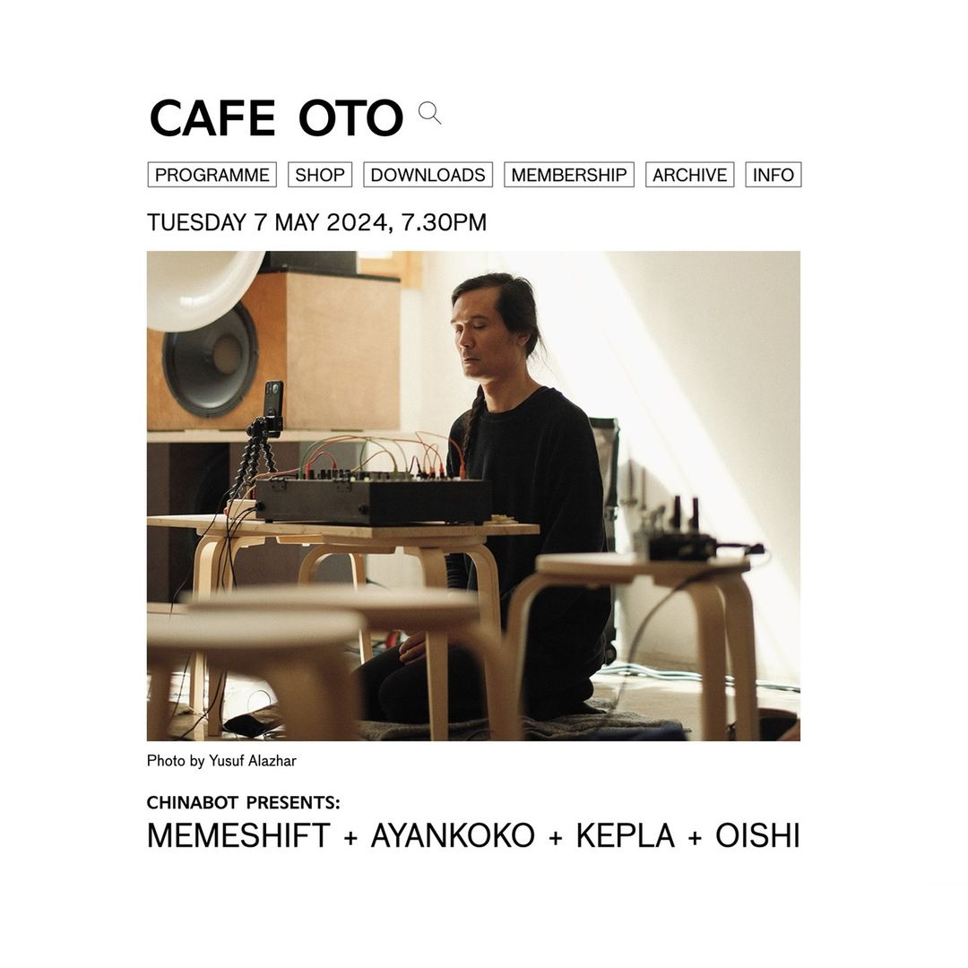 Tonight @Cafeoto @Keplacuts , Oishi, Ayankoko, Memeshift Tickets: cafeoto.co.uk/events/chinabo…