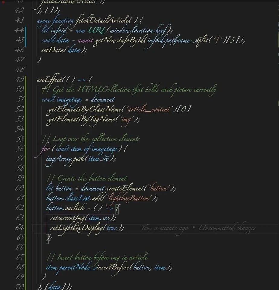What's stopping you from coding like this?