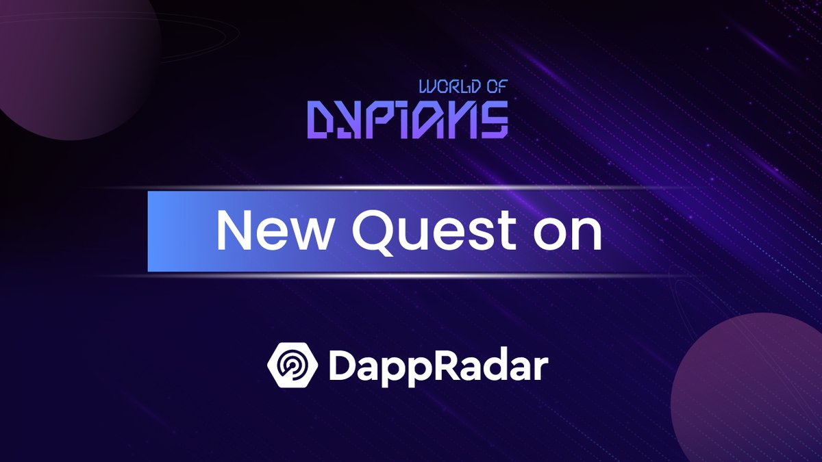 To celebrate a huge milestone of hitting 100K DAU, we're launching an exclusive quest on @DappRadar! 🎮 Join now for a chance to win a share of 2 #BNB & one of 500 beta passes up for grabs! Don’t miss out—adventure awaits!✨ 🔗 dappradar.com/rewards/quest/…