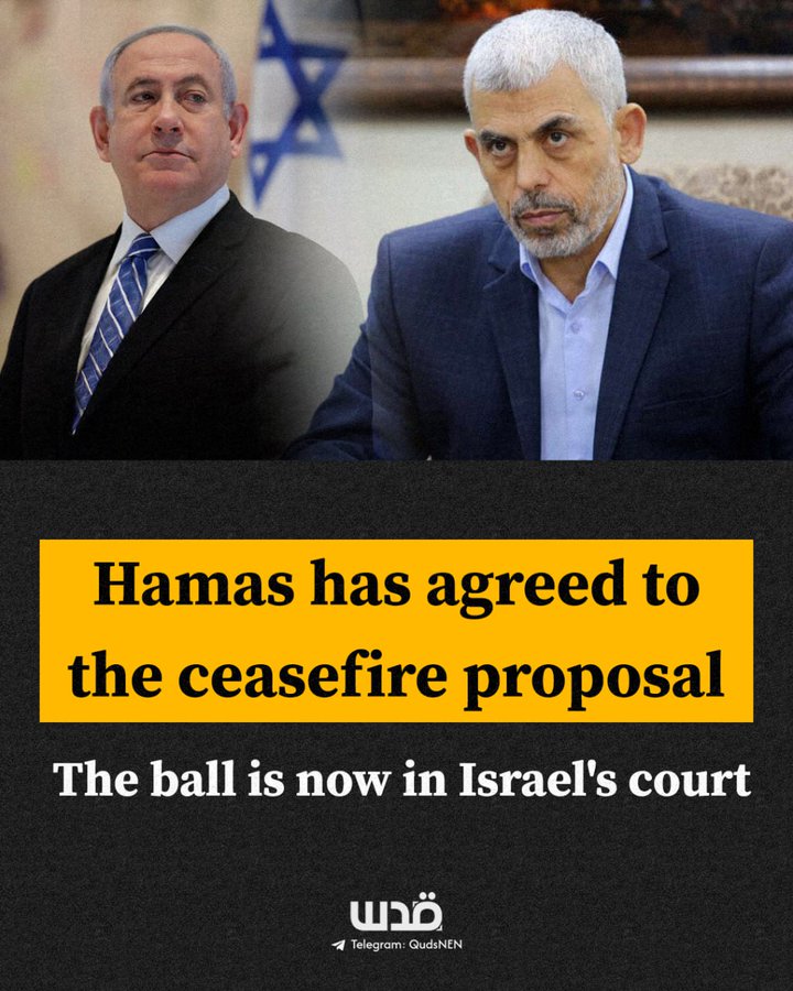 Hamas agreed to the terms of the ceasefire only to prove to the world that it is dealing with a bunch of occupiers, who have no credibility & a gang of criminals who don't respect agreements or obligations. This is the Zionist apartheid regime quite clearly for those who are…