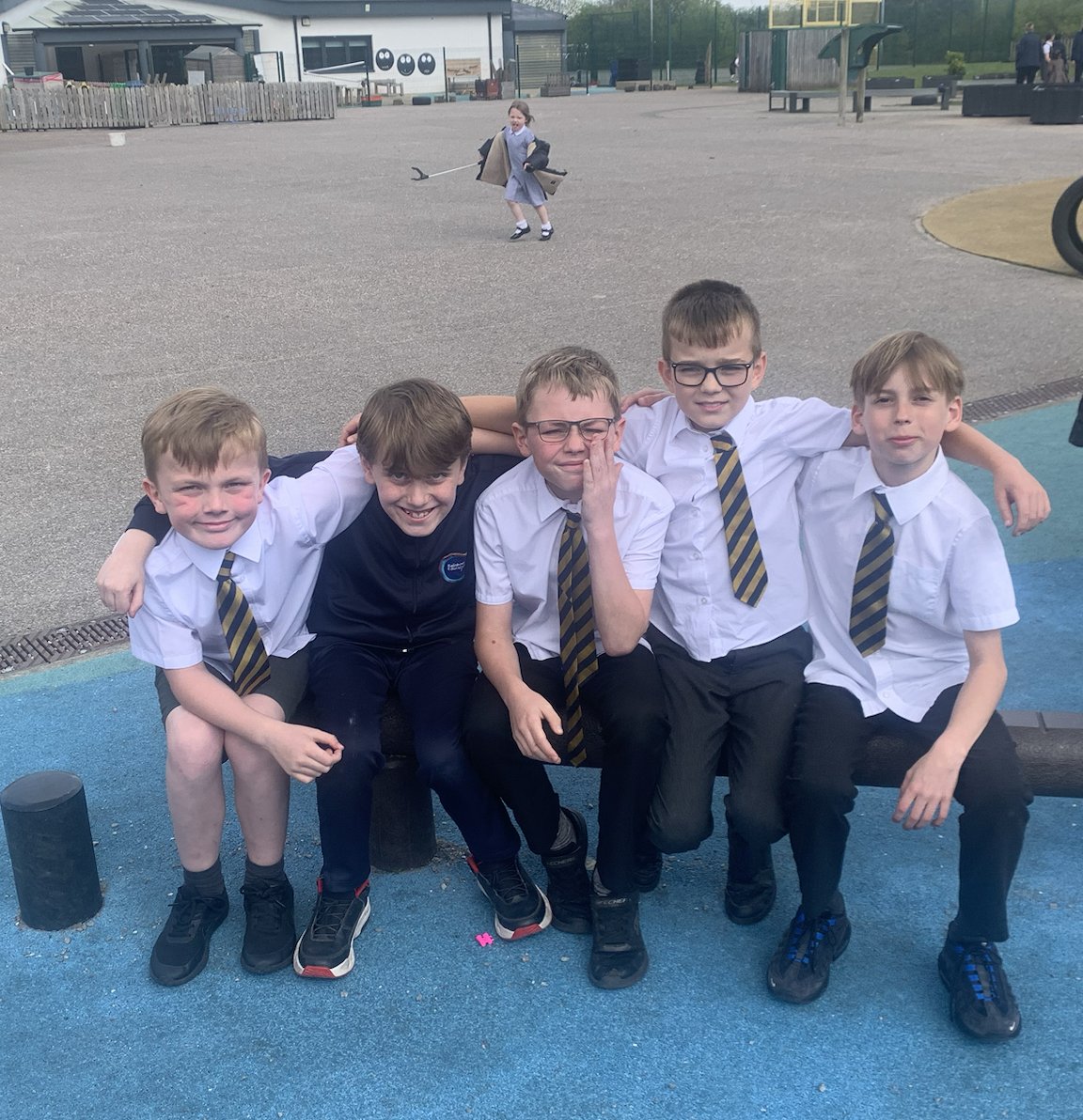 We enjoyed some fun in the sunshine as a reward  for 5 days of 100% attendance