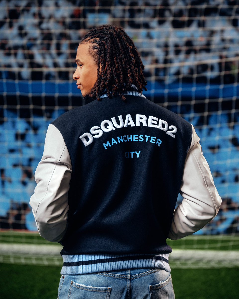 Celebrating the remarkable 8-year partnership with @ManCity with the latest fashionwear collaboration. 💙 #DSQUARED2 #D2XMANCITY