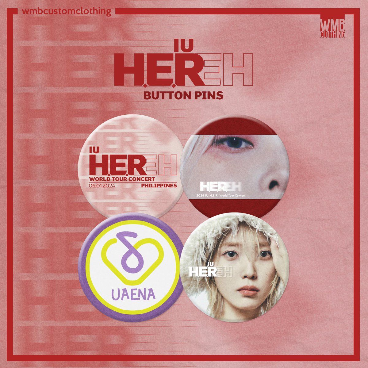 wmbcustoms's tweet photo. UAENAS! ✨💜

IU Merch Alert for #HEREH_WORLD_TOUR_IN_MANILA 

You can browse all merch here, https://t.co/tuvlKkrZEZ 💜

Check out link is added on the caption of each photo.

#IUinMANILA #아이유  #UAENA #merch #wmbclothing https://t.co/j61uChvcts