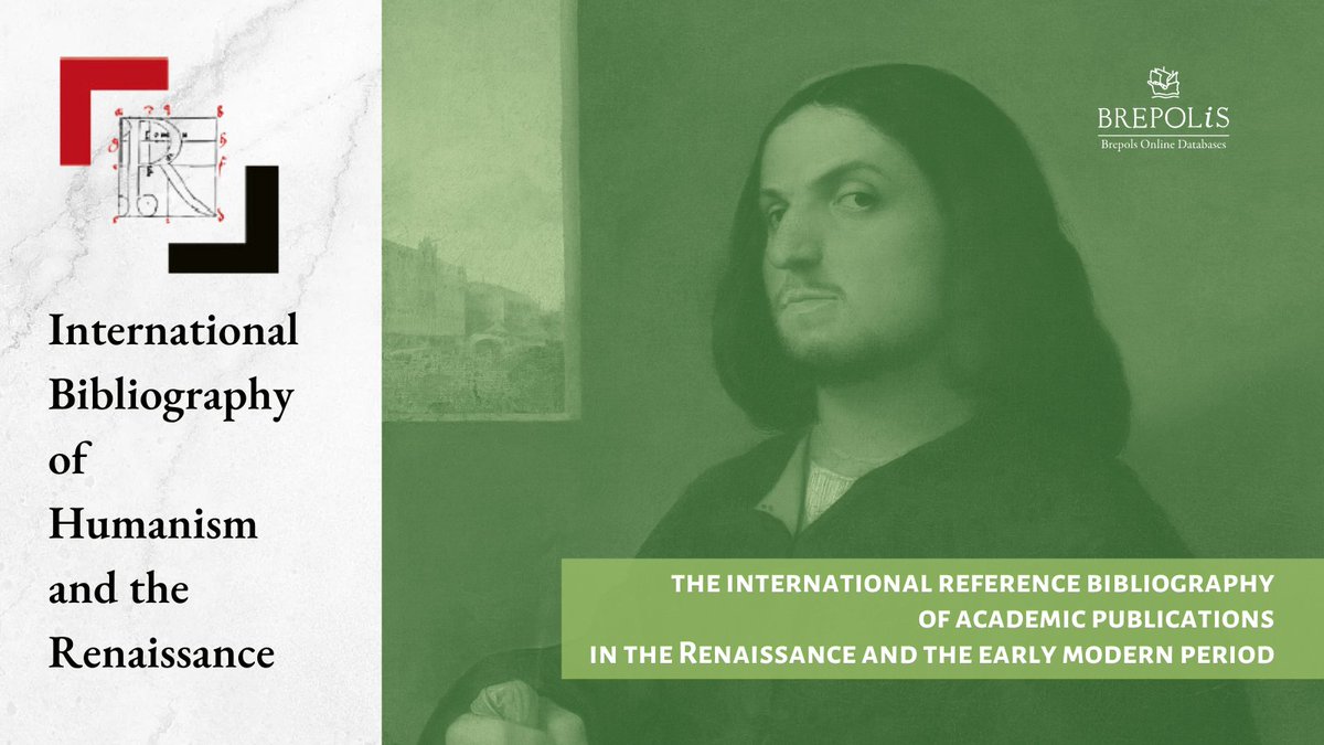 The International #Bibliography of #Humanism and the #Renaissance (IBHR) has been updated. 3,637 records were added. More Info: bit.ly/2CeqURT #RenTwitter #EarlyModernTwitter #Bibliographies