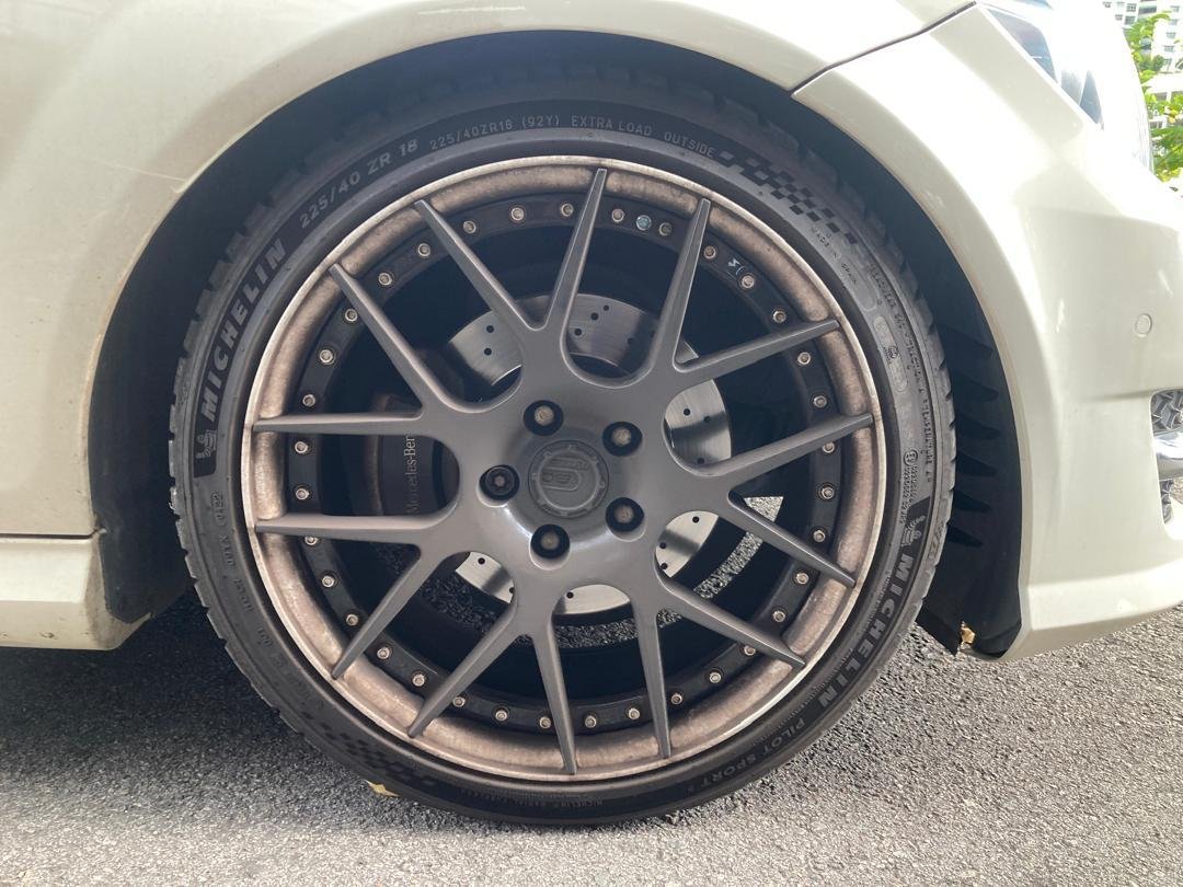 BC Forged 18' Multi-Spoke Staggered Rims available for Mercedes C-Class🤗

Ping us & Adopt it, before it's Gone🧐🚘

#Singapore #Alloywheels #PitStop #Usedrims #BCForged #Rimswithtyre #PropelAuto #Tradein #swaprims #Buyback #Mercedes #Rims #Wheels #MultiSpoke #Tyres #Ping #Adopt