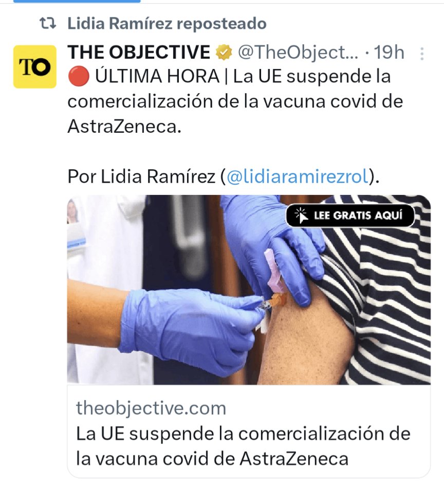 BULO. La UE no suspende nada. Aprueba la petición de la empresa de retirarla del mercado porque no hay demanda. El bulo es como una mala droga, es muy jodido dejarlo una vez empiezas.