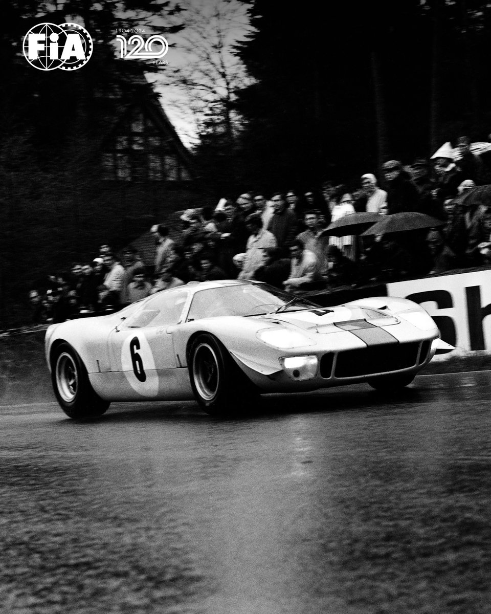Rewind to Spa 1967 and witness Jacky Ickx's historic triumph aboard the Mirage Mk1-Ford, clinching his maiden victory at the 1000km of Spa! 🏆 
With a total of 5 wins in Belgium, Ickx remains with Buemi the champions of endurance racing at Spa to this day. 
#FIA120 #Racing