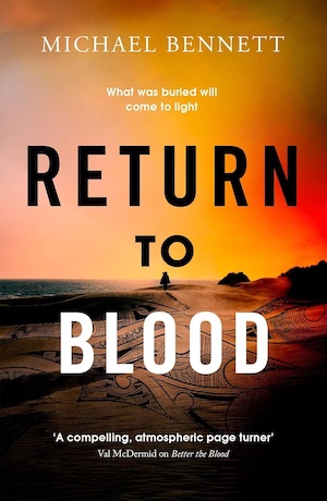 We're going back to New Zealand for Michael Bennett's second novel - Return to Blood crimefictionlover.com/2024/05/return… The body buried at the beach draws Hana back for another case, from the writer of The Gone TV series Review by @westwordsreview