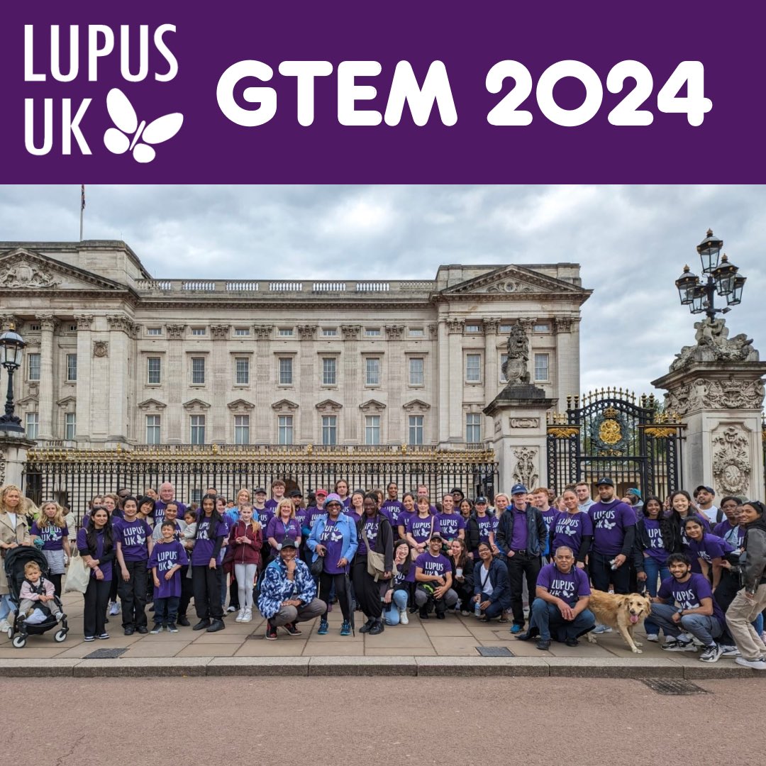 Thank you to everybody who attended our ‘Go That Extra Mile’ London walk on Saturday for #WorldLupusDay!! 🙌 #LupusAwareness #GTEM