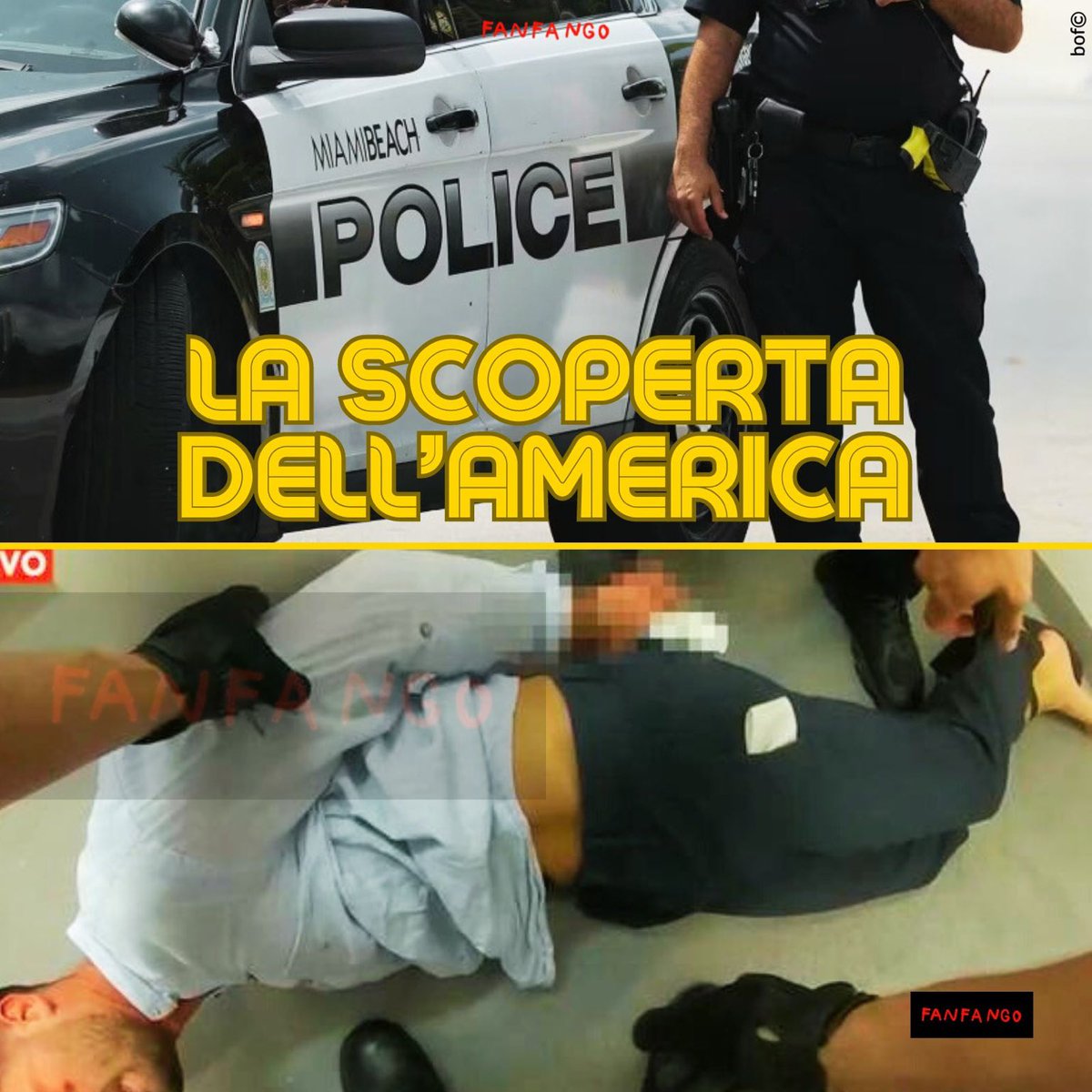 Miami? Ma quanto Miami? #miami #arrestato #italiano #miamipolice #statiuniti #america #italia #italiani #poliziaitaliana #differenze #fanfango #satira #satirapolitica #parodia #meme #memeita #memeitalia #lascopertadellamerica #humanrights #italianiallestero
