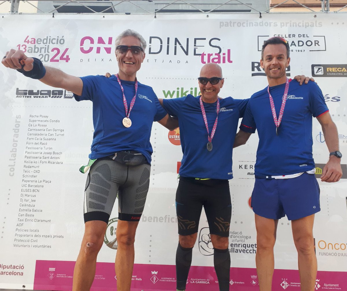 🏅 El repte #OnCodines Trail 2024 ha sumat 30.111€ per a la Fundació Villavecchia! Hi vam participar el 13 d’abril passat amb l’equip “Som Villavecchia”. Moltes gràcies a tothom qui ho ha fet possible! #deixantpetjada #FEVillavecchia